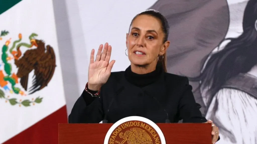 Sheinbaum aclara arribo de avión militar de EU 1 Sheinbaum aclara arribo de avión militar de EU