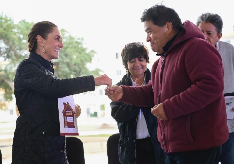 Sheinbaum reafirma soberanía de México desde la frontera de Reynosa