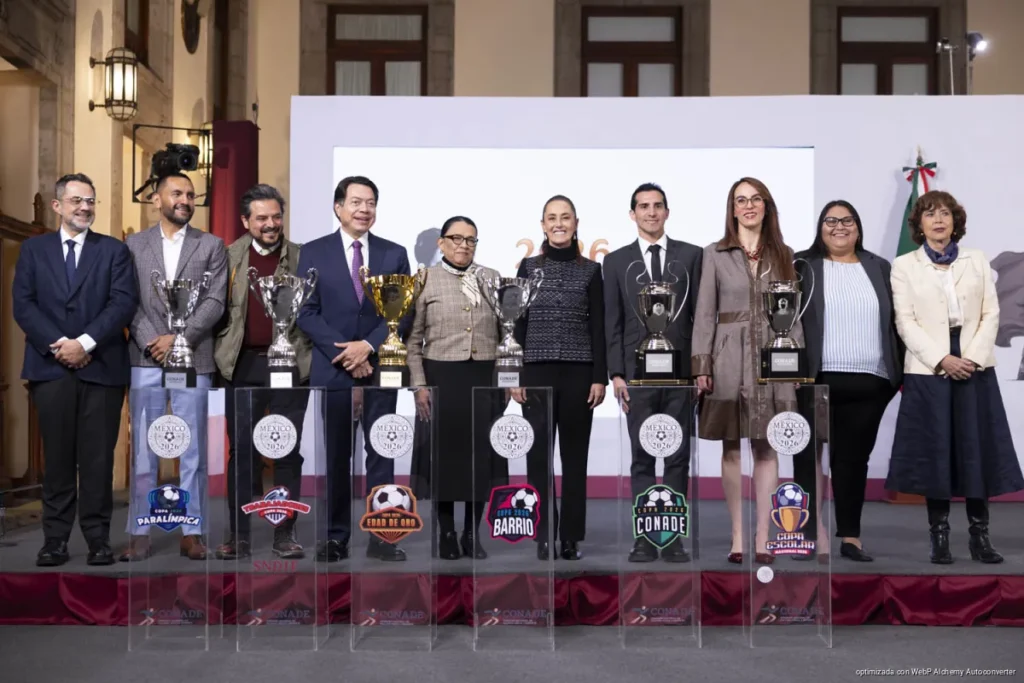 Gobierno federal alista torneos de futbol rumbo al Mundial 2026 2 Gobierno federal alista torneos de futbol rumbo al Mundial 2026