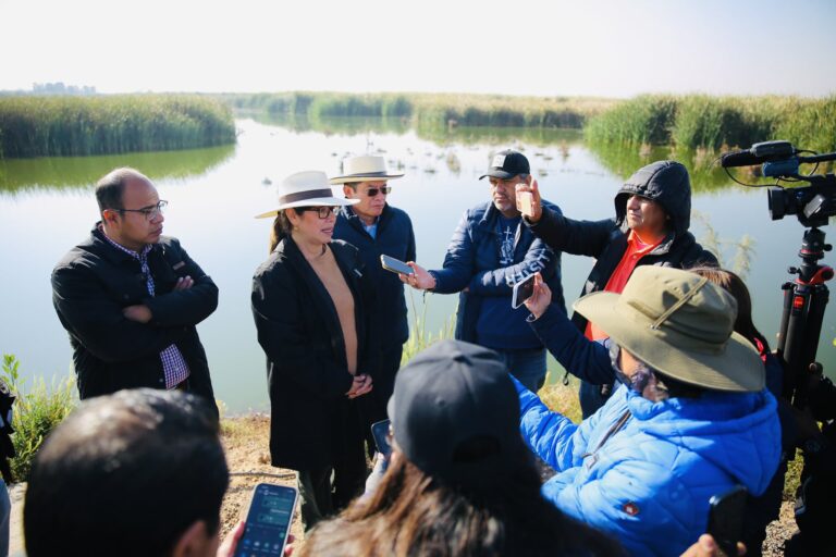 Crean humedal en el Caracol para rescatar el Lago de Texcoco
