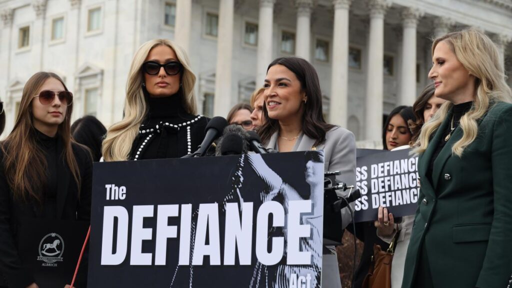 Ocasio-Cortez y Paris Hilton impulsan ley contra pornografía deepfake con IA 1 Ocasio-Cortez y Paris Hilton impulsan ley contra pornografía deepfake con IA