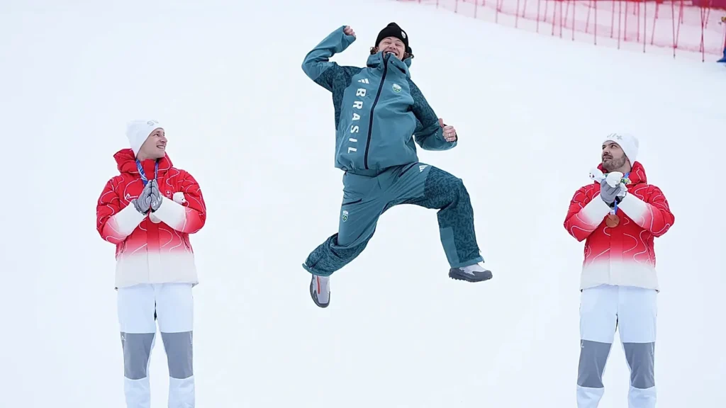 Brasil logra histórico oro en esquí alpino en Juegos de Invierno 2 Brasil logra histórico oro en esquí alpino en Juegos de Invierno