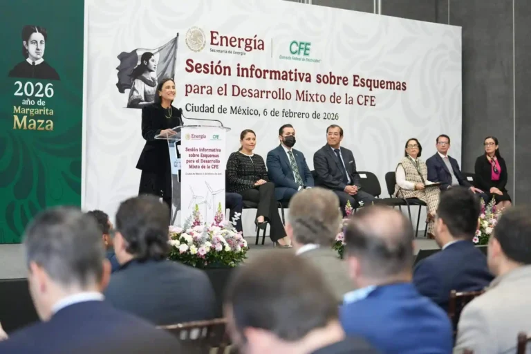 Sener y CFE presentan esquemas mixtos para generación eléctrica