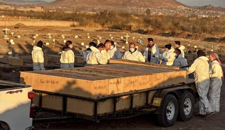 Inhuman 60 cuerpos no reclamados en panteón de Chihuahua