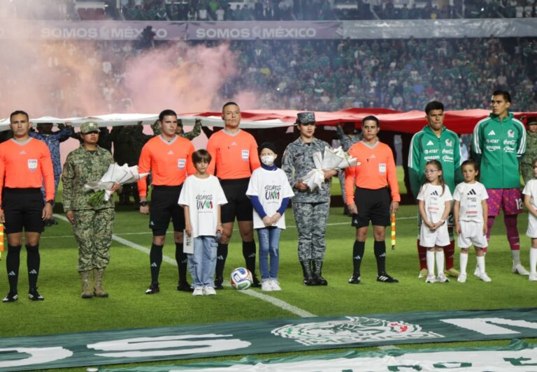 Homenaje y triunfo: México gana en el Corregidora