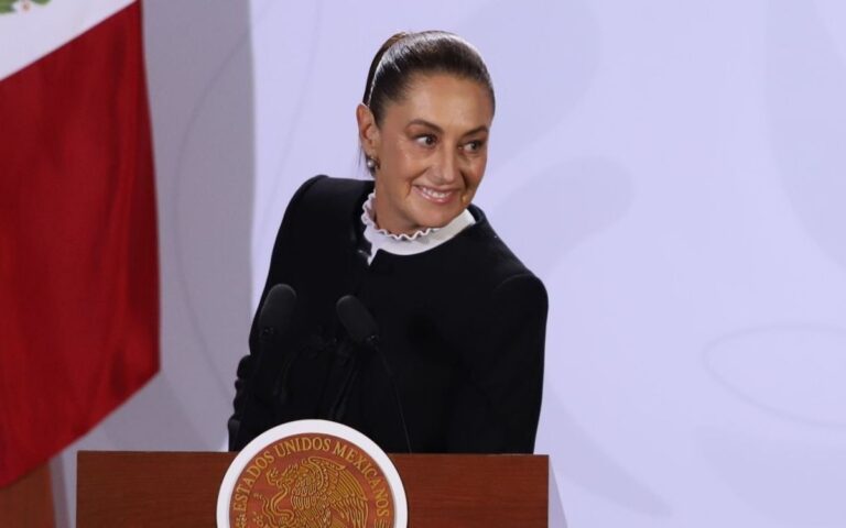 Sheinbaum adelanta en la mañanera la conclusión del Tren México-Toluca