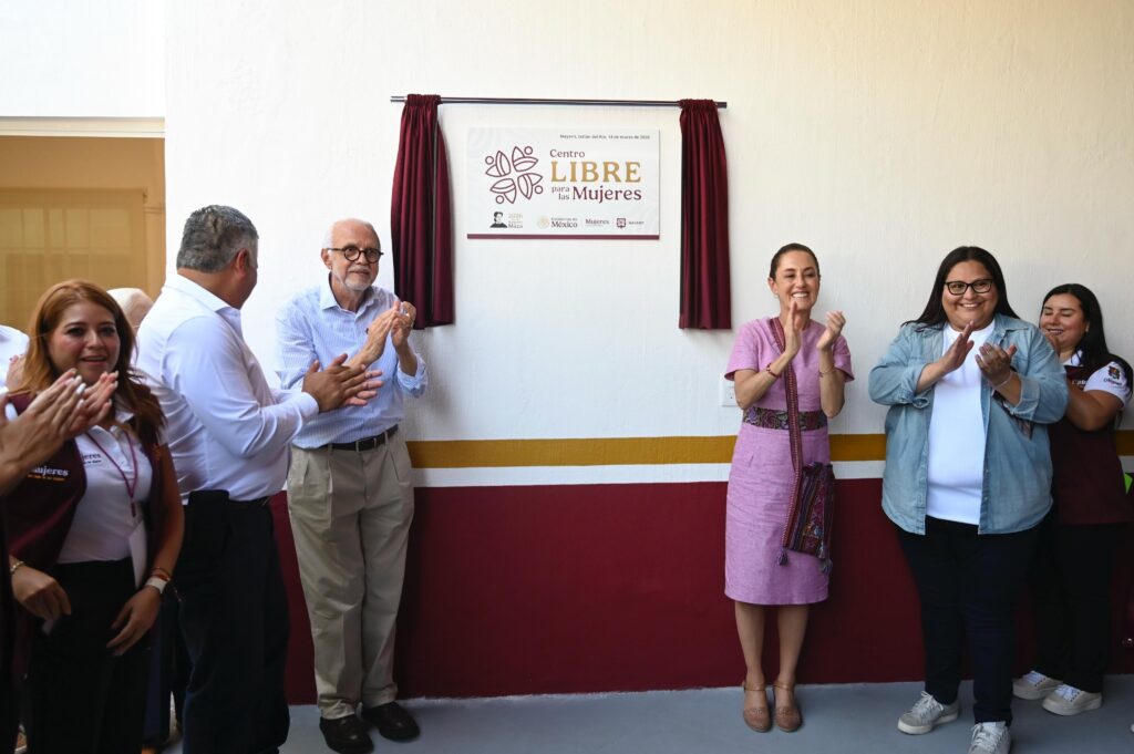 Sheinbaum inaugura Centro Libre para Mujeres en Nayarit 1 Sheinbaum inaugura Centro Libre para Mujeres en Nayarit