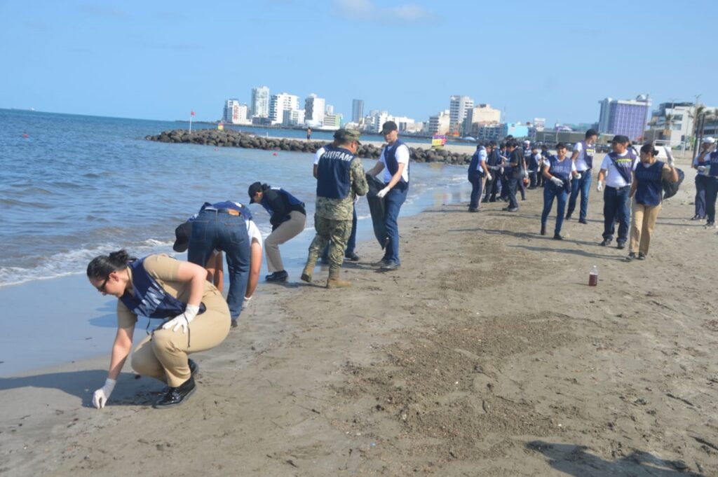 Hidrocarburo afecta áreas naturales protegidas del Golfo 1 Hidrocarburo afecta áreas naturales protegidas del Golfo