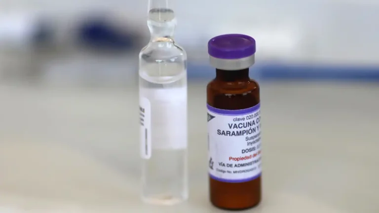 México aplica 21 millones de vacunas contra sarampión