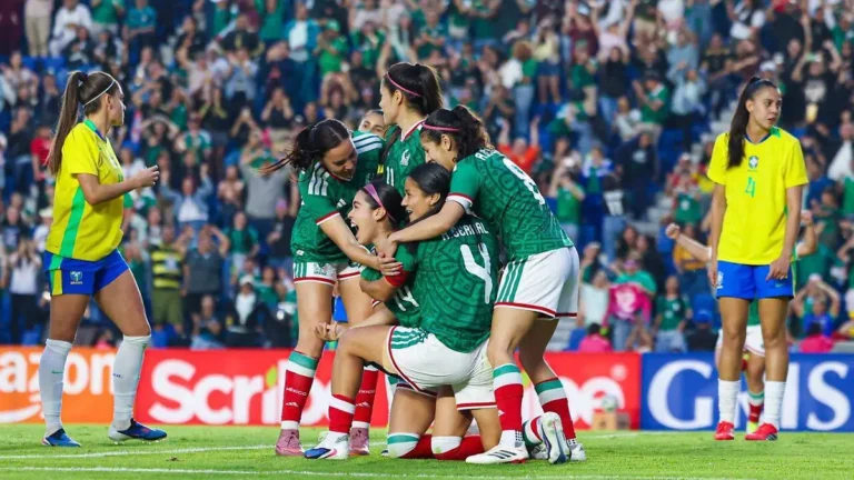 México vence 1-0 a Brasil en amistoso por el Día de la Mujer