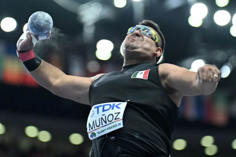 Uziel Muñoz queda décimo en Mundial bajo techo