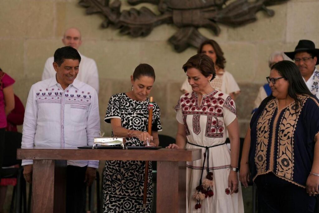 Sheinbaum reivindica legado de Juárez en Oaxaca 2 Sheinbaum reivindica legado de Juárez en Oaxaca