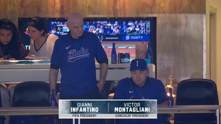 Infantino asiste a juego en medio de tensión por Irán
