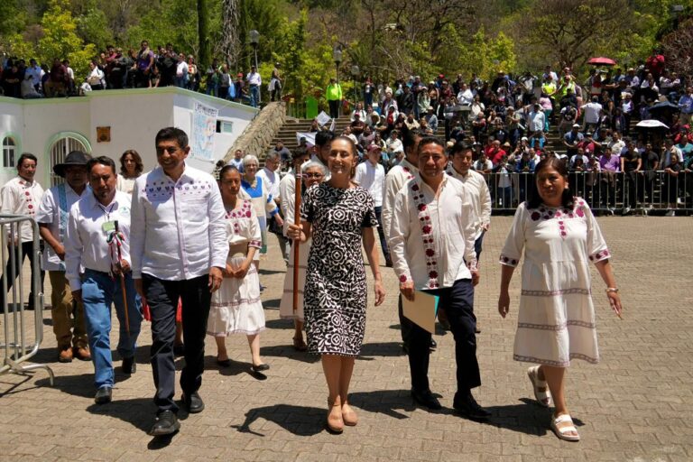 Sheinbaum reivindica legado de Juárez en Oaxaca