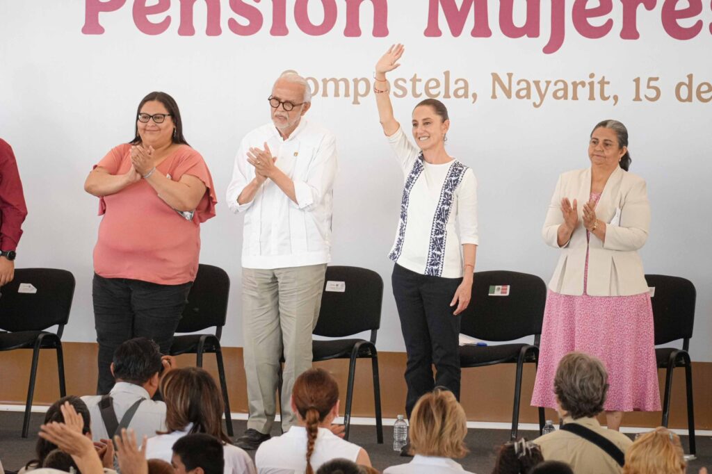 Sheinbaum entrega Pensión Mujeres Bienestar en Nayarit 2 Sheinbaum entrega Pensión Mujeres Bienestar en Nayarit