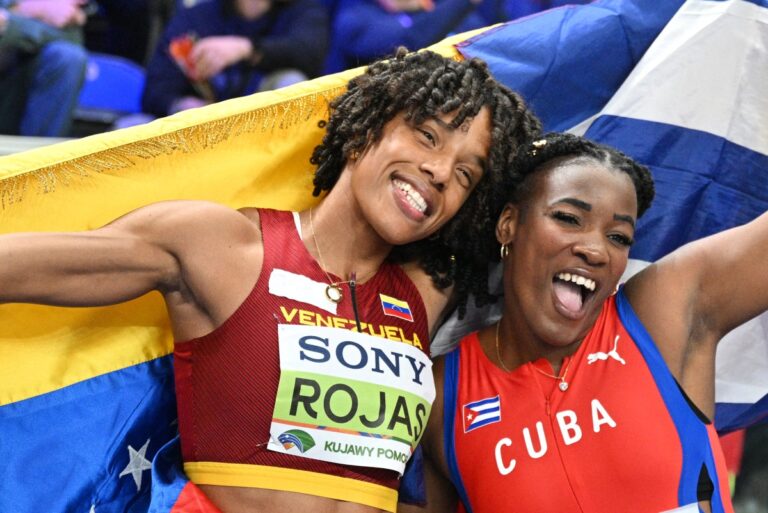 Leyanis Pérez vence a Yulimar Rojas en mundial