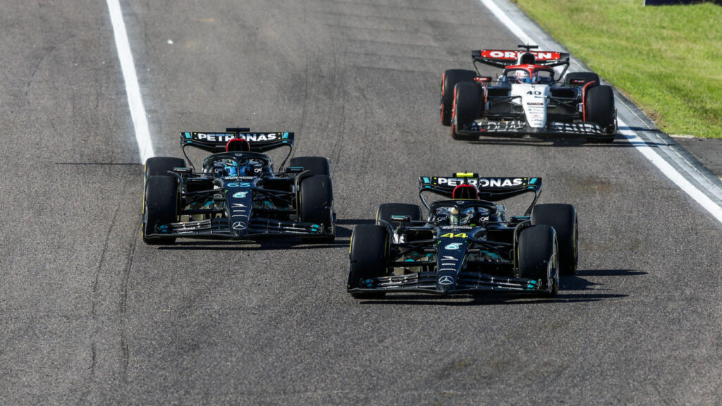 GP de Japón: Russell lidera práctica; Checo Pérez sufre incidente 1 GP de Japón: Russell lidera práctica; Checo Pérez sufre incidente