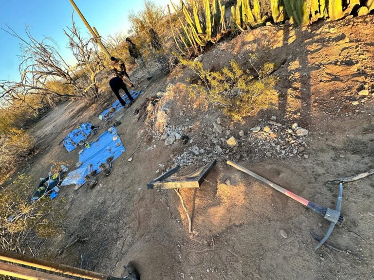 Hallan restos humanos en desierto de Sonoyta