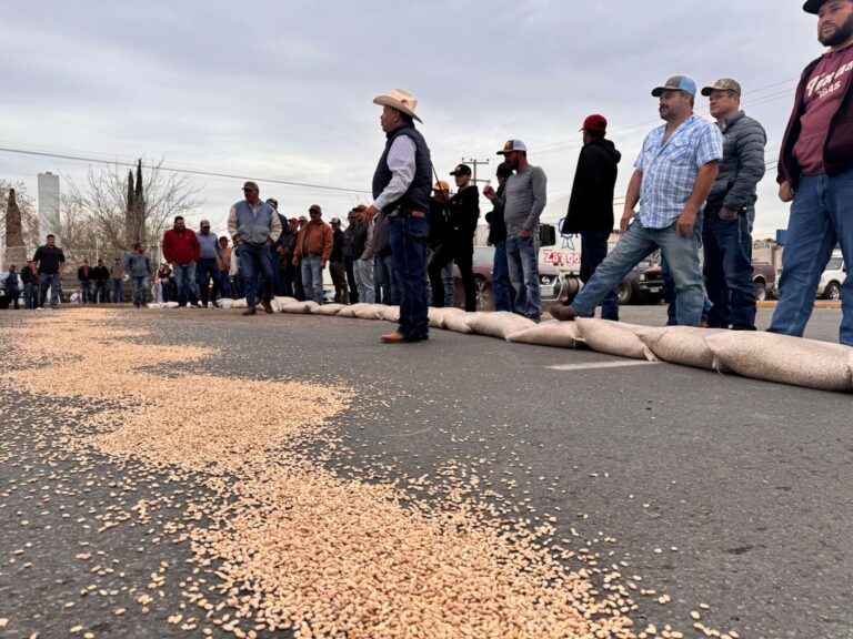 Productores de frijol protestan por acopio en Chihuahua y Durango