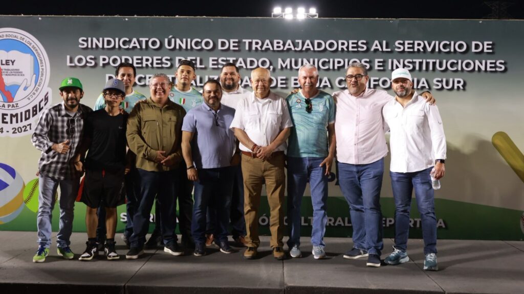 Inician ligas deportivas del SUTSPEMIDBCS en La Paz 3 Inician ligas deportivas del SUTSPEMIDBCS en La Paz