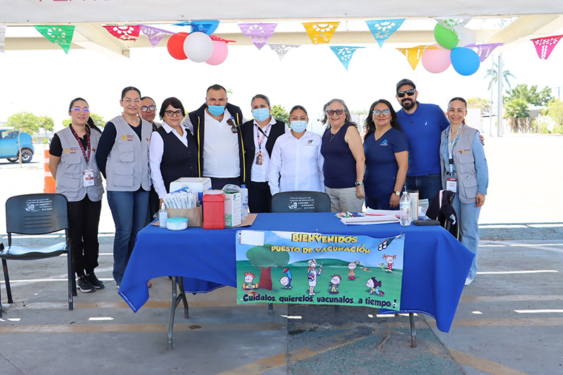 Realizan vacunatón contra sarampión en La Paz 2 Realizan vacunatón contra sarampión en La Paz