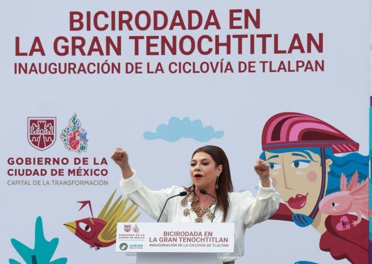 CDMX inaugura Ciclovía Gran Tenochtitlan con rodada