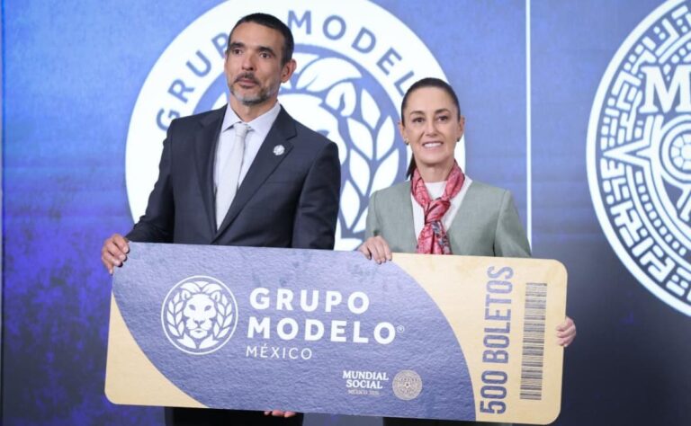 Grupo Modelo regalará boletos para Mundial 2026