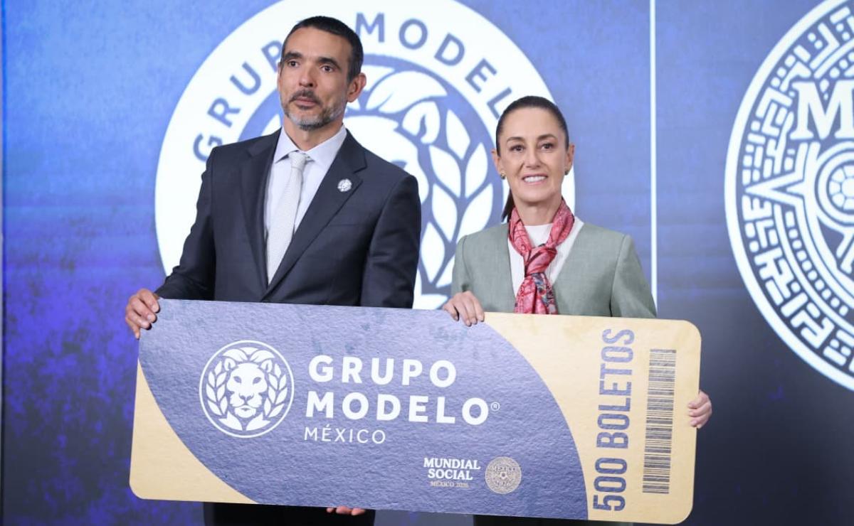 15 Grupo Modelo regalará boletos para Mundial 2026