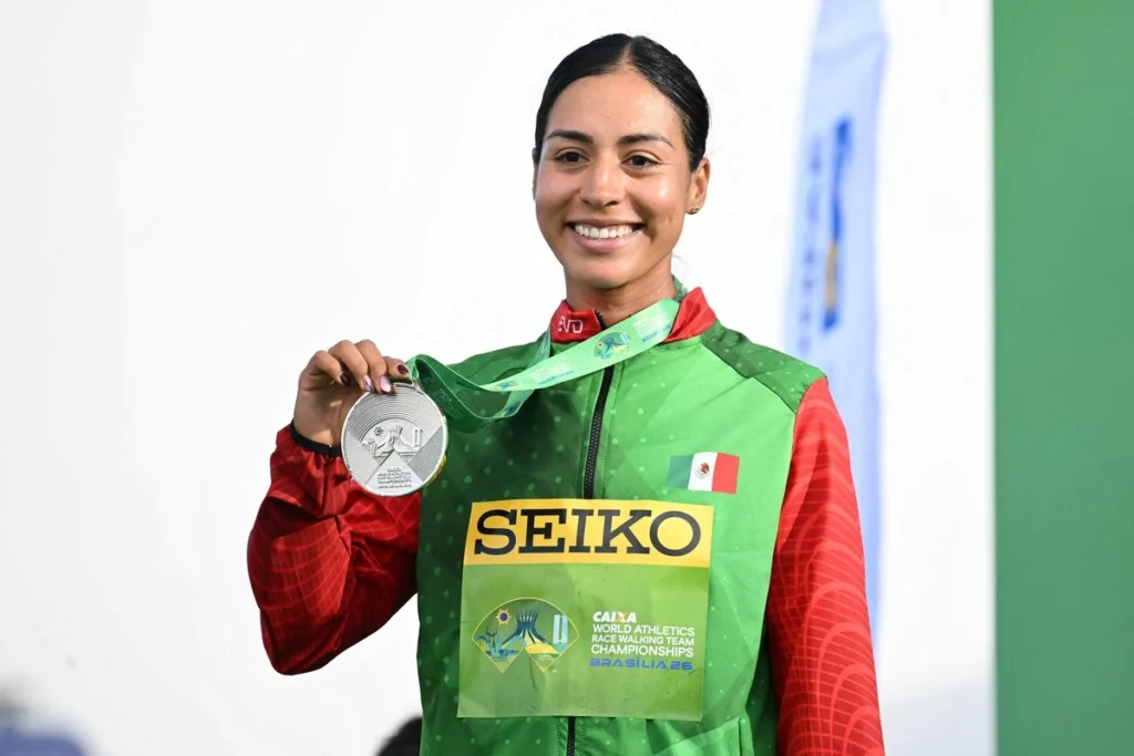 Alejandra Ortega gana plata en Mundial de Marcha 1 Alejandra Ortega gana plata en Mundial de Marcha