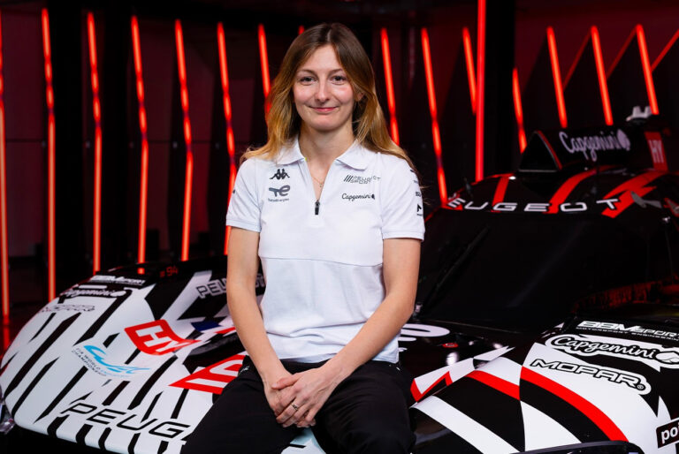 Doriane Pin se alista con Peugeot para debut en WEC 2026