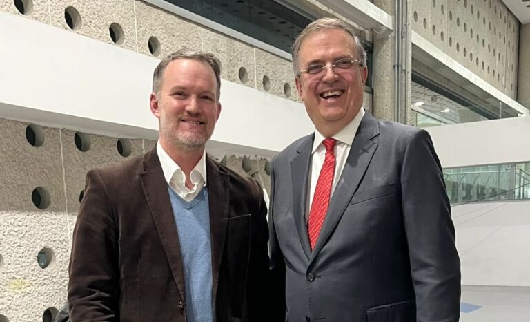 Ebrard se reúne con Greer previo a revisión del T-MEC