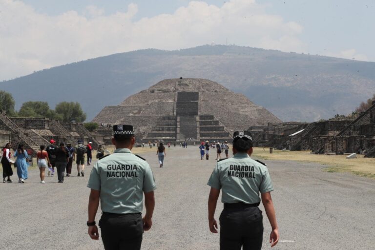 Refuerzan seguridad en Teotihuacan tras ataque