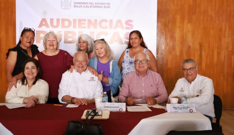 Castro Cosío encabeza audiencias públicas en La Paz
