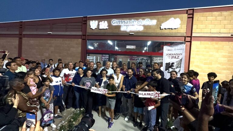 Entregan gimnasio de boxeo “Impulso” en La Paz