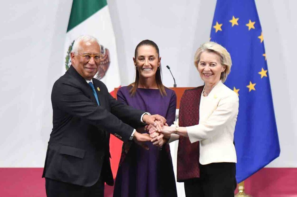 Sheinbaum firma acuerdo con UE e inversión millonaria 1 Sheinbaum firma acuerdo con UE e inversión millonaria