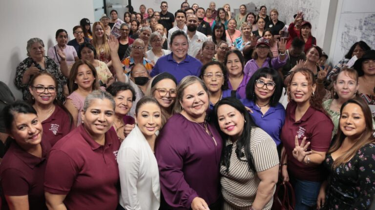 Eva Moreno destaca unidad y trabajo comunitario