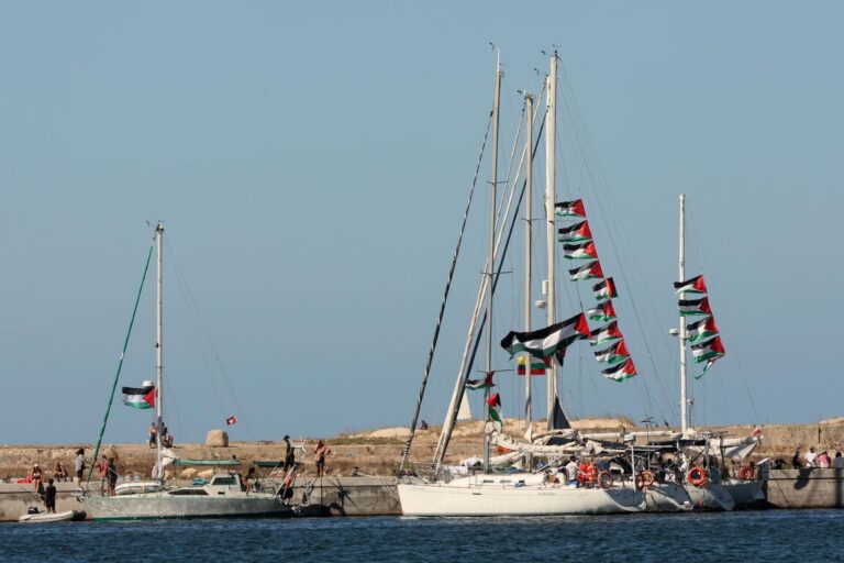 Flotilla internacional retomará misión humanitaria hacia Gaza