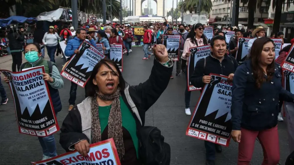 CNTE rechaza aumento salarial; lo considera insuficiente 2 CNTE rechaza aumento salarial; lo considera insuficiente