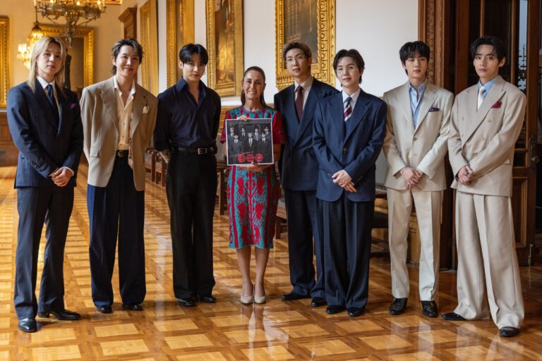 BTS volverá a México en 2027, confirma Sheinbaum