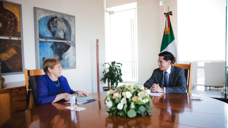 México respalda candidatura de Michelle Bachelet para la ONU
