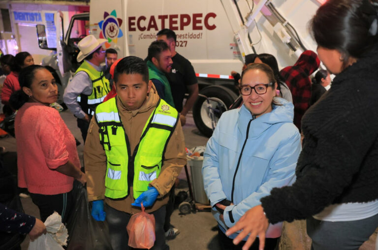 Ecatepec retira más de 7 mil toneladas de basura
