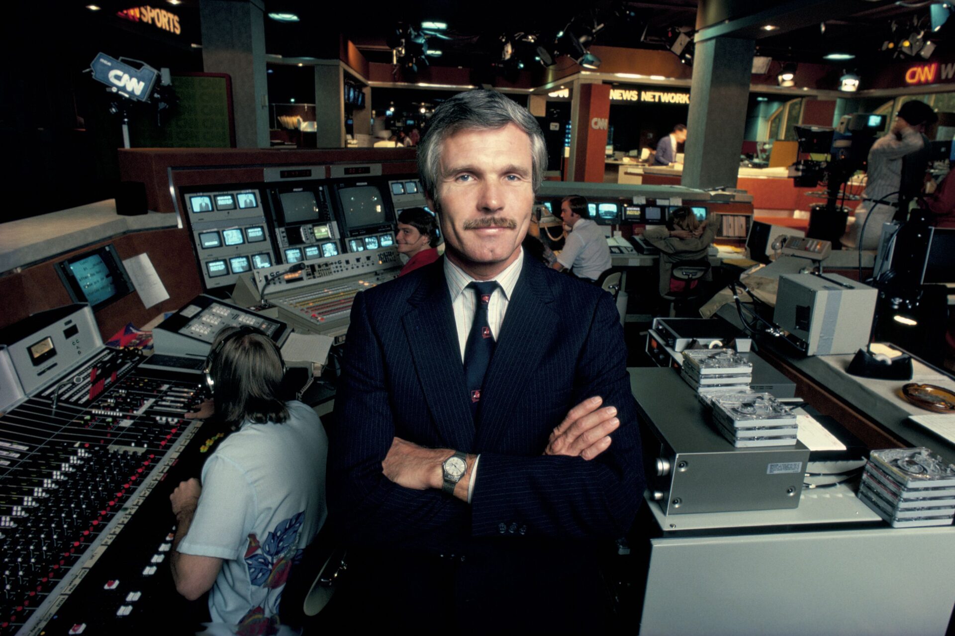 4 Muere Ted Turner, fundador de CNN y pionero de la TV