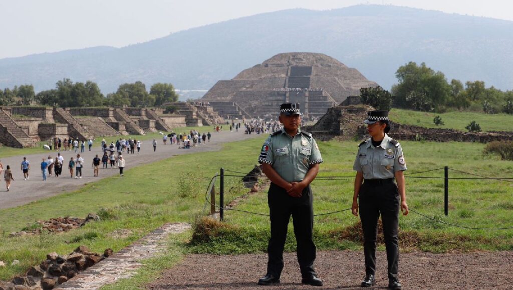 Refuerzan seguridad en Teotihuacan rumbo al Mundial 2026 1 Refuerzan seguridad en Teotihuacan rumbo al Mundial 2026