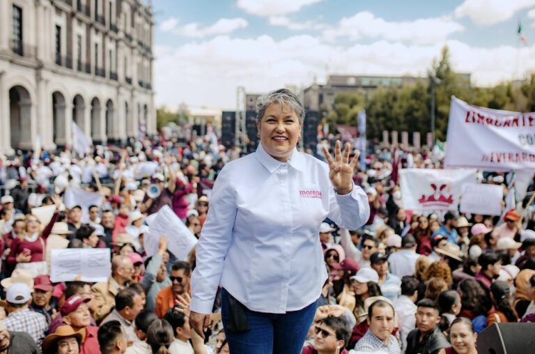Luz Ma Hernández gana peso en Morena