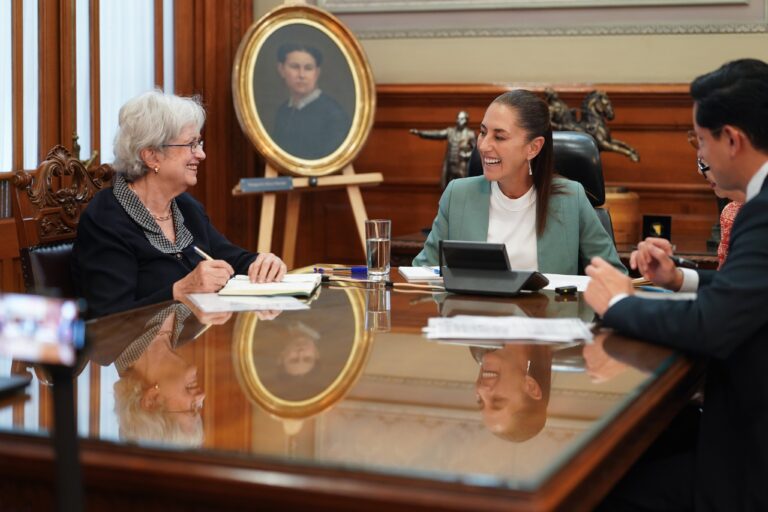 Sheinbaum y primera ministra de Barbados fortalecen cooperación