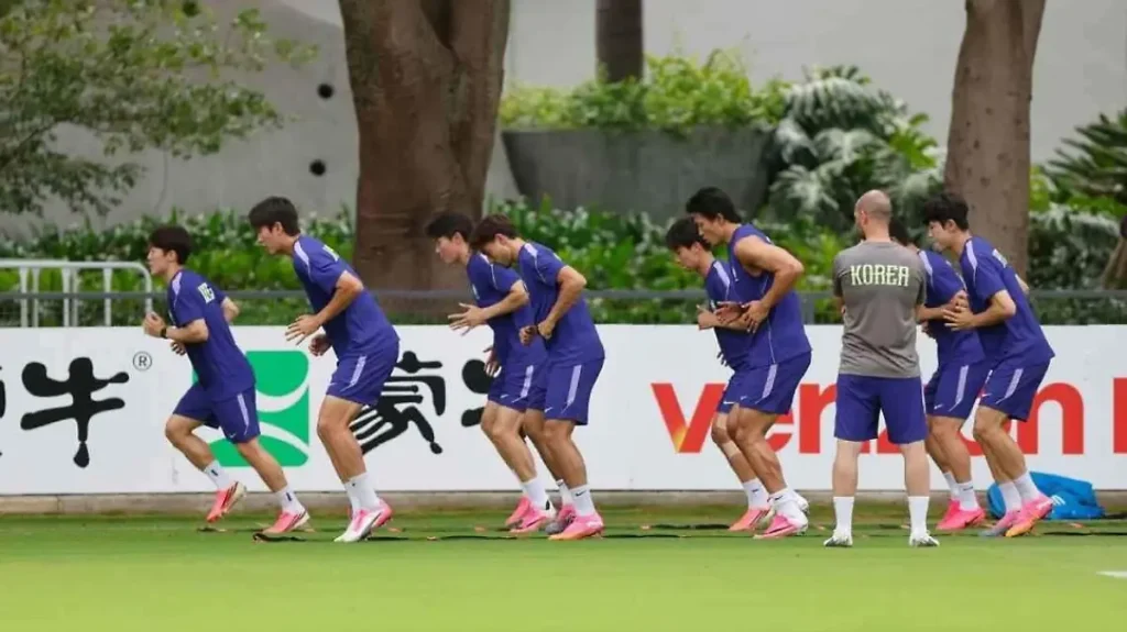 Corea del Sur se adapta a la altura rumbo al Mundial 2 Corea del Sur se adapta a la altura rumbo al Mundial