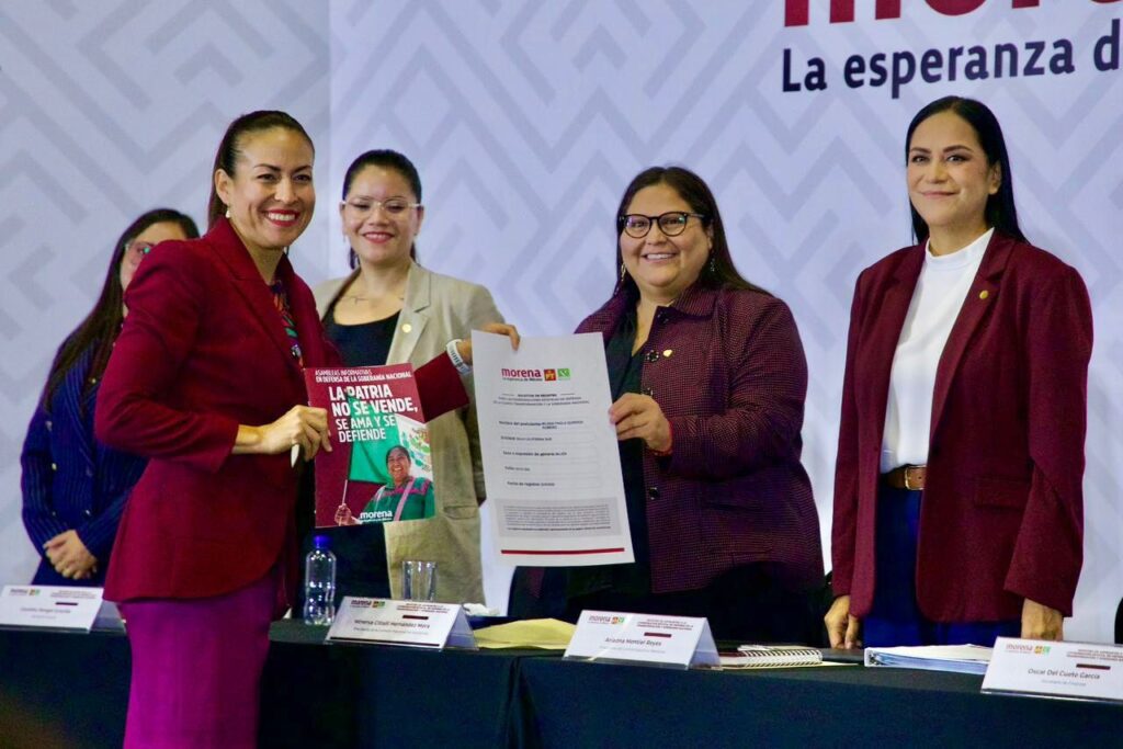 Milena Quiroga se registra para coordinar la 4T en BCS 1 Milena Quiroga se registra para coordinar la 4T en BCS