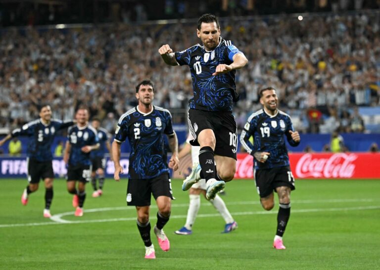 Argentina vence a Jordania y avanza con paso perfecto