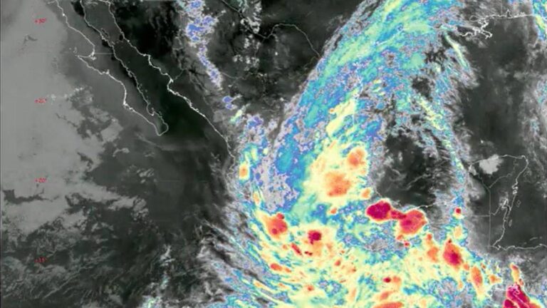 Boris toca tierra y se degrada a depresión tropical