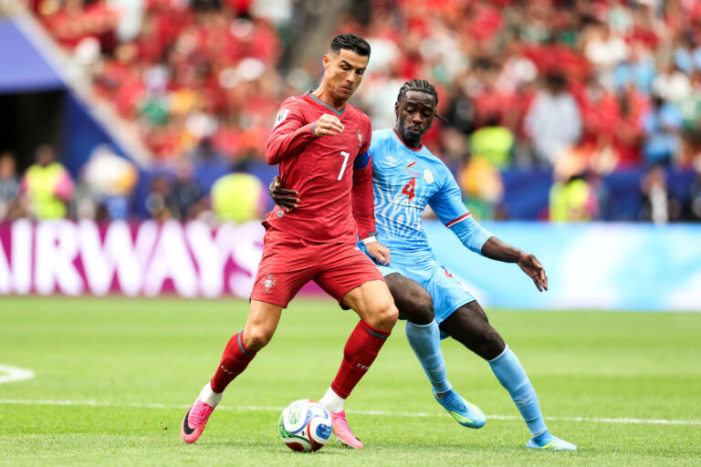 Congo sorprende y rescata empate ante Portugal de Cristiano